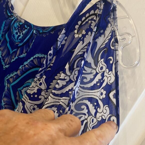 INC International Concepts Blouse Medium - Picture 4 of 8